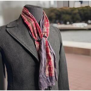 Forecaster of Boston Coat W’s 8 Wool Cashmere Black Long‎ Trench Vintage Classic